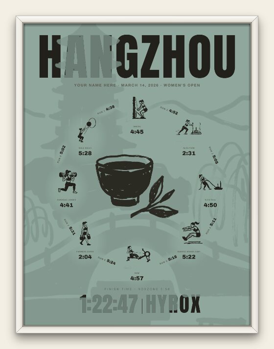 The Ink, Hangzhou women's edition, white frame