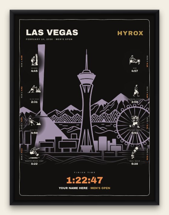 The Noir, Las Vegas men's edition, black frame