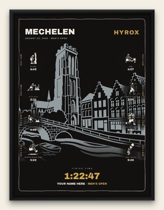 The Noir, Mechelen men's edition, black frame